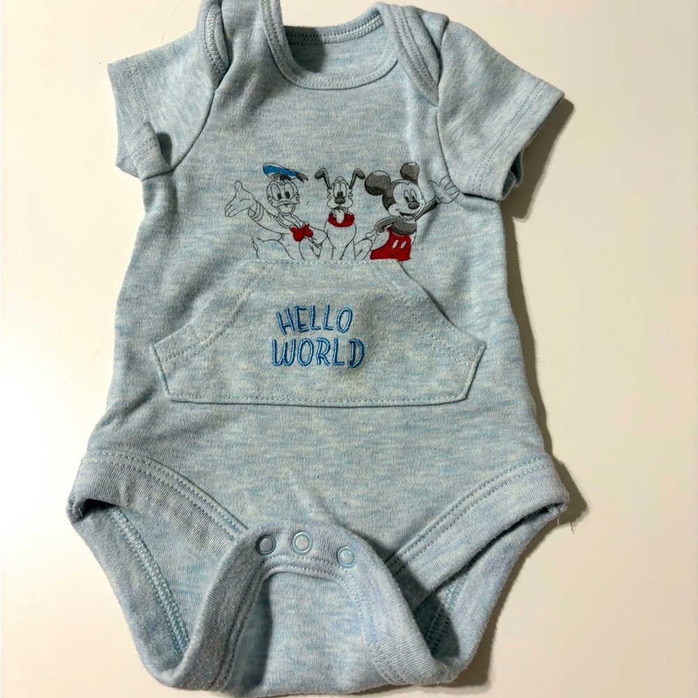 Disney Baby Mickey Mouse and Friends Onesie Newborn